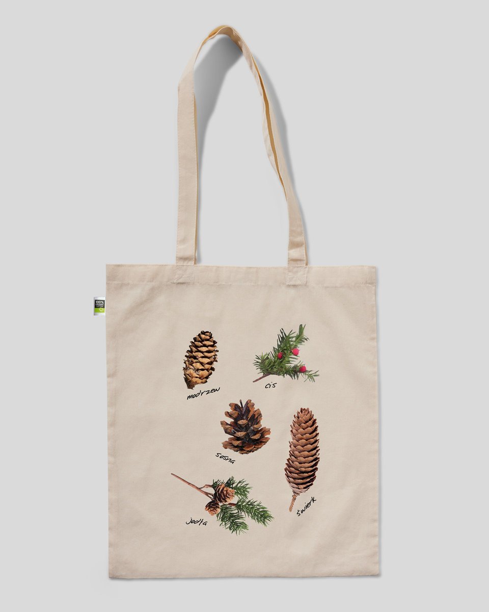 torba bawełniana na prezent na zakupy SZYSZKI