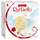 Lody i desery lodowe - Raffaello Lody o smaku kokosowym 280 ml (4 sztuki) - miniaturka - grafika 1