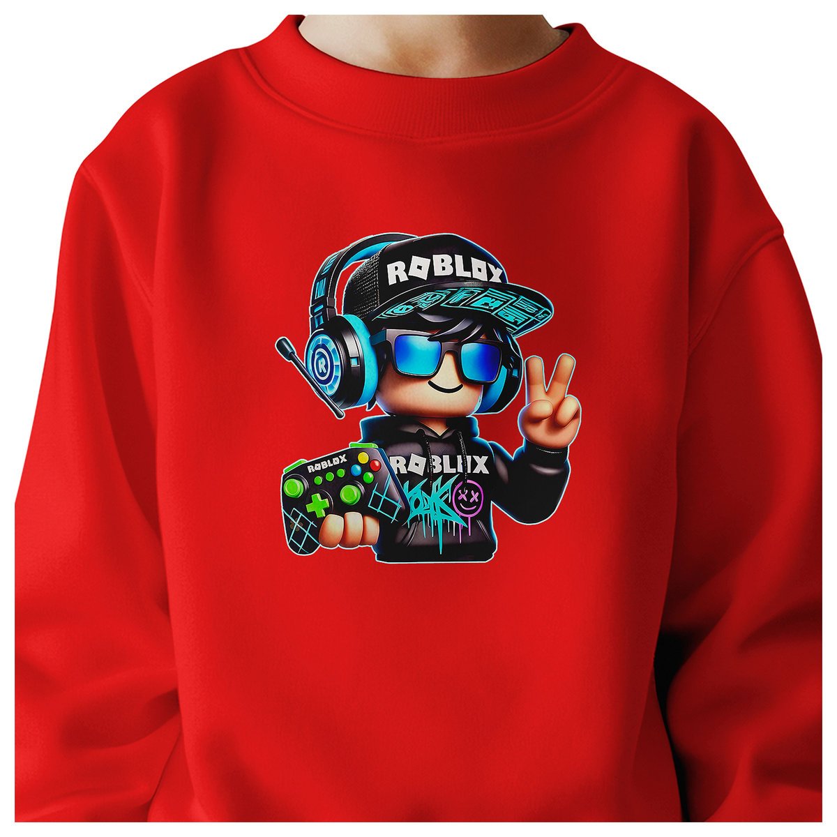 BLUZA DZIECIĘCA ROBLOX GRACZ DLA CHŁOPCA DZIEWCZYNKI 146-152