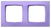 Klawisze i ramki - Ospel Karo lawenda ramka R-2S/54 R-2S/54 - miniaturka - grafika 1