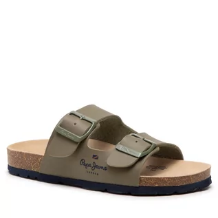 Buty dla chłopców - Klapki PEPE JEANS - Bio Corp Boy PBS90051  Range 736 - grafika 1