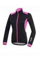 Kurtki rowerowe - Damska kurtka rowerowa zeroRH+ Spirit W BLACK-DEEP PINK - L - miniaturka - grafika 1