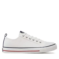 Trampki męskie - Trampki Gap Houston Cvs GAL001F5TWWHITGP Biały - miniaturka - grafika 1