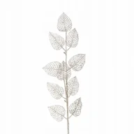 Sztuczne kwiaty - VILLA ITALIA Gałązka sztuczna ażurowa z brokatem 83 cm - miniaturka - grafika 1