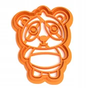 Formy do ciast - Foremka ciasteczek Panda Miś Zwierzęta Wykrawacz - miniaturka - grafika 1
