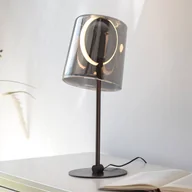 Lampy stojące - Paul Neuhaus Lampa stołowa LED Zula, dymny szary, wysokość 42 cm - miniaturka - grafika 1