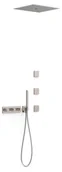 Zestawy prysznicowe - Zestaw podtynkowy TRES B-system Stal 30725406AC - miniaturka - grafika 1