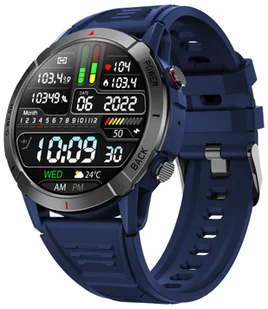 Zegarek Hagen HC51.27.537 Smartwatch HC51 niebieski - - Smartwatch - miniaturka - grafika 1