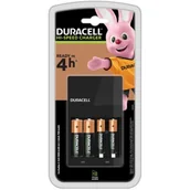 Ładowarki i akumulatory - Duracell ładowarka CEF15 + 4 akumulatorki aa 1300 mah cef15 - miniaturka - grafika 1