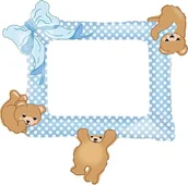 Balony i akcesoria - BALON FOLIOWY RAMKA DO ZDJĘĆ 60X59CM NIEBIESKA - miniaturka - grafika 1