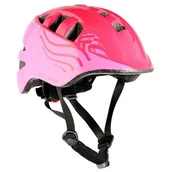 Kaski rowerowe - Nils EXTREME EXTREME MTW08 Różowy dla Dzieci - miniaturka - grafika 1