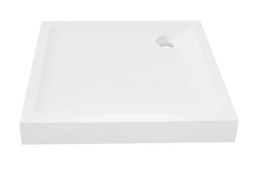 New Trendy B-0604 Brodzik MILD akrylowy kwadratowy 80x80x11,5 biały