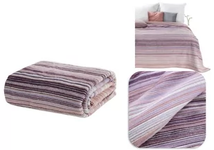 Koc 200 x 220 Bawełniano-Akrylowy Amber1 Pasy P+W - Koce i narzuty dla dzieci Koc 200 x 220 Bawełniano-Akrylowy Amber1 Pasy P+W - Koce i narzuty dla dzieci - miniaturka - grafika 1