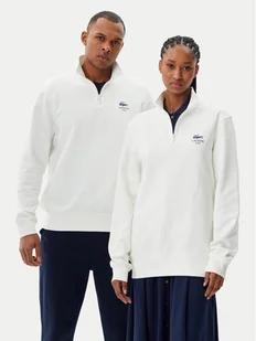 Lacoste Bluza Unisex SH2735 Biały Regular Fit - Bluzy męskie - miniaturka - grafika 1