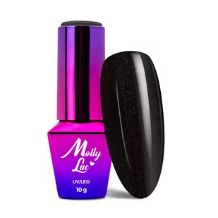 Lakier hybrydowy MollyLac Elite Women Night Princess 10 g Nr 46 - Lakiery hybrydowe - miniaturka - grafika 1