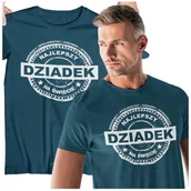 Dzień Babci i Dzień Dziadka - KOSZULKA DLA DZIADKA NA DZIEŃ DZIADKA NAJLEPSZY DZIADEK NA ŚWIECIE CERTYFIKAT - miniaturka - grafika 1