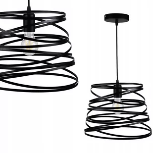 Polux LAGOA 1xE27 black il mio Lampa wiszaca 316325 316325 - Lampy sufitowe - miniaturka - grafika 1