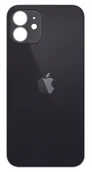 Części serwisowe do telefonów - Klapka Plecki Tył iPhone 12 Mini Black Duże oczko - miniaturka - grafika 1