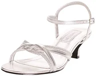 Sukienki - David's Bridal Damska sukienka Melanie Sandały, srebrna, 43 EU - miniaturka - grafika 1