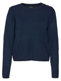Vero Moda Sweter w kolorze granatowym - Swetry damskie - miniaturka - grafika 1