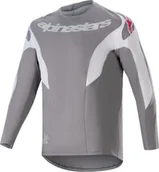 Koszulki męskie - Alpinestars Koszulka długi rękaw ALPINESTARS A-SUPRA RACE LS JERSEY, Dark Gray Rozmiar: L - miniaturka - grafika 1