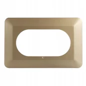 Klawisze i ramki - Zamel Osłona ściany podwójna OSX-220 złoty YNS10000042 - miniaturka - grafika 1