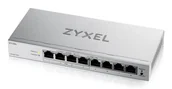 Switche - Zyxel GS1200-8HPV3 Zarządzany L2 Gigabit Ethernet (10/100/1000) Obsługa PoE Desktop Szary GS1200-8HPV3-EU0101F - miniaturka - grafika 1