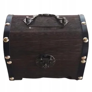 DUŻA SKRZYNIA SKARBONKA DREWNIANA SKRZYNKA LOFT RUSTYKALNY 17,5CM DIKOM - Skarbonki DUŻA SKRZYNIA SKARBONKA DREWNIANA SKRZYNKA LOFT RUSTYKALNY 17,5CM DIKOM - Skarbonki - miniaturka - grafika 1