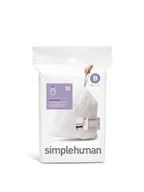 Worki na śmieci - Worki na śmieci SIMPLEHUMAN, 6 l, 30 szt., białe - miniaturka - grafika 1
