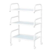 Meble kosmetyczne - Stolik kosmetyczny Basic 122 biały - miniaturka - grafika 1