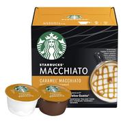 Kawa w kapsułkach i saszetkach - Nescafe STARBUCKS Kapsułki Dolce Gusto STARBUCKS Caramel Macchiato 12 sztuk 7772-uniw - miniaturka - grafika 1