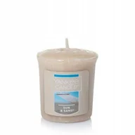 Świece - Yankee Candle, Świeca zapachowa Samplers Sun Sand, 49 g - miniaturka - grafika 1
