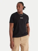 Koszulki męskie - Kappa T-Shirt Authentic Nuria 341V2UW Czarny Regular Fit - miniaturka - grafika 1