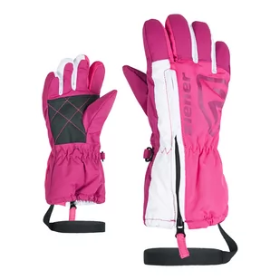 Dziecięce Rękawiczki ZIENER LEO MINIS 801980.766 – Różowy - Odzież trekkingowa męska - miniaturka - grafika 1