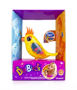 Silverlit, DigiBirds Single, żółty - Zabawki interaktywne dla dzieci - miniaturka - grafika 1