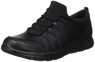 Skechers Damskie trampki Ghenter Dagsby, Tkanina czarna skórzana, 39 EU - Trampki damskie - miniaturka - grafika 1