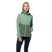 Kurtki damskie - Kurtka softshell GO HIKE SOFTSHELL W hedge green - XS - miniaturka - grafika 1