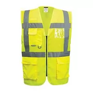 Odzież robocza - Kamizelka ostrzegawcza siatkowa Madrid Executive PORTWEST C496 - Żółty - miniaturka - grafika 1