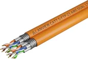 Kable miedziane - Lanview Lanview LVN122510 kabel sieciowy Pomarańczowy 500 m Cat7 S/FTP S-STP - miniaturka - grafika 1