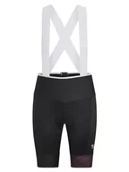 Legginsy - Ziener Damskie legginsy rowerowe NYSA X-Race/spodenki rowerowe/rower wyścigowy - oddychające, szybkoschnące, wyściełane, szelki, czarne/Bubblegum, 34 - miniaturka - grafika 1