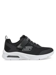 Skechers Sneakersy Microspec Max 403818L/BLK Niebieski - Buty dla chłopców - miniaturka - grafika 1