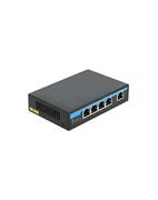 Części i akcesoria do laptopów - DeLOCK Giga Ethernet Switch 4P PoE + 1RJ45 - 87764 - miniaturka - grafika 1