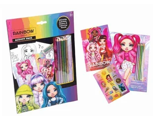 RMS, Rainbow High, zestaw do kolorowania - Zabawki kreatywne - miniaturka - grafika 1