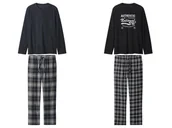 Piżamy męskie - esmara Men Piżama flanelowa męska z bawełny - miniaturka - grafika 1