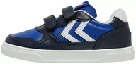 Buty dla dziewczynek - Hummel Sneakersy "Camden" w kolorze czarno-niebieskim - miniaturka - grafika 1