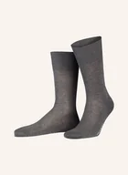 Skarpetki damskie - Falke Skarpety Luxury No. 9 grau - miniaturka - grafika 1