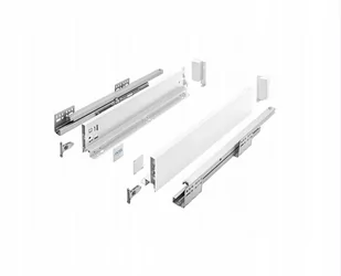 GTV System szuflad AXIS PRO I biały I nośność do 40 kg I Soft-Close I swobodny dostęp I szerokość: 350 mm I wysokość: 86 mm I PB-AXISPRO-KPL350A1 - Moda i Uroda OUTLET - miniaturka - grafika 1