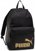 Plecaki - Puma czarny plecak z logo 1150134 - miniaturka - grafika 1