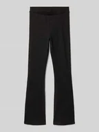 Spodnie i spodenki dla chłopców - Spodnie materiałowe o kroju regular fit z mieszanki wiskozy model ‘ROMA’ - miniaturka - grafika 1