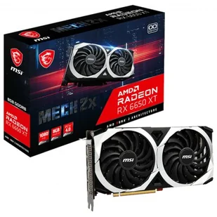 MSI Karta graficzna Radeon RX 6650 XT Mech 2X OC 8GB RADEON RX 6650 XT MECH 2X 8G OC - Karty graficzne - miniaturka - grafika 1